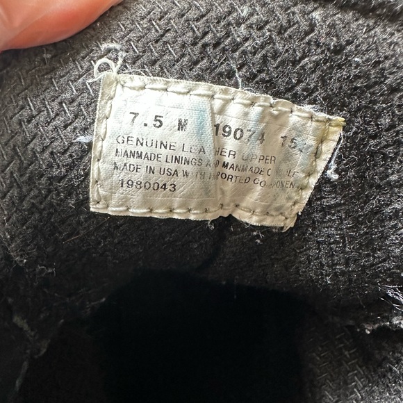 Timberland Waterproof All Black boots men’s 7.5 - Picture 3 of 6